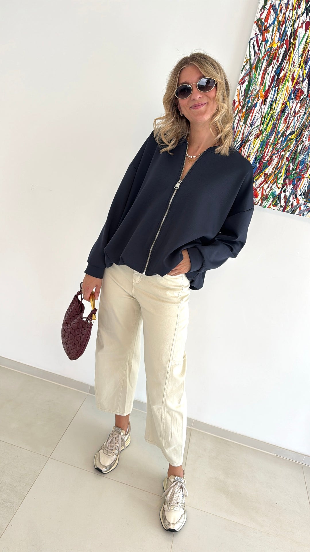 Blouson-Jacke - Navy