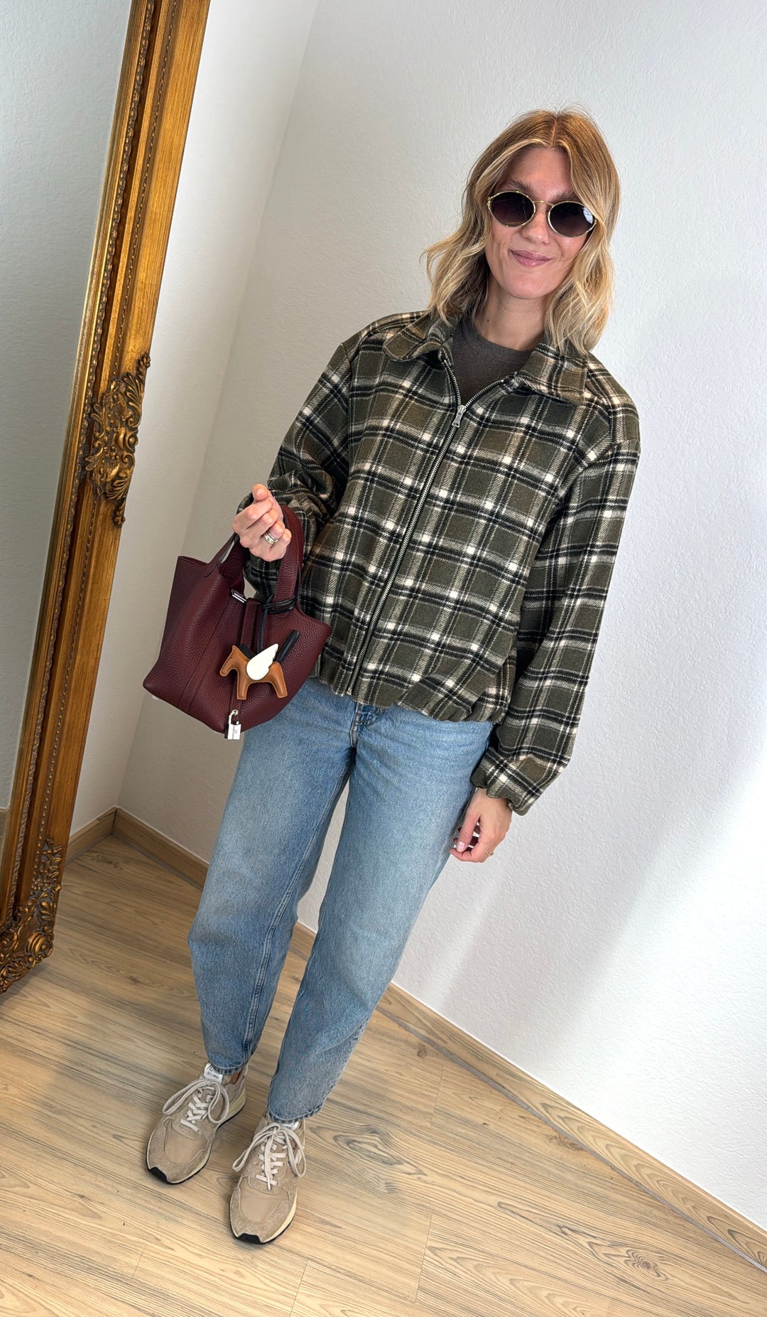 Blousonjacke - Khaki