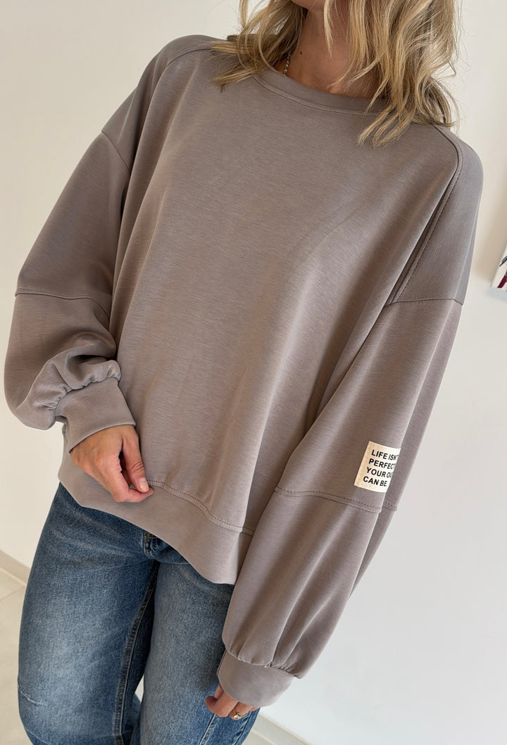 Sweater - Taupe