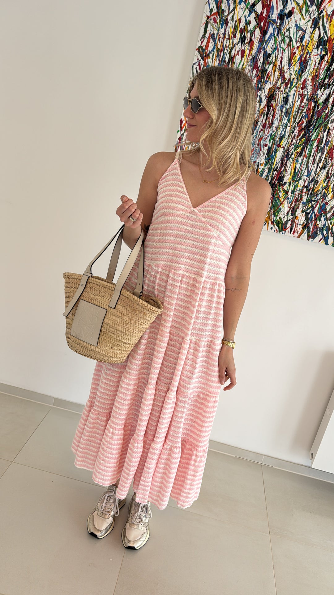 Maxi-Kleid - Rose
