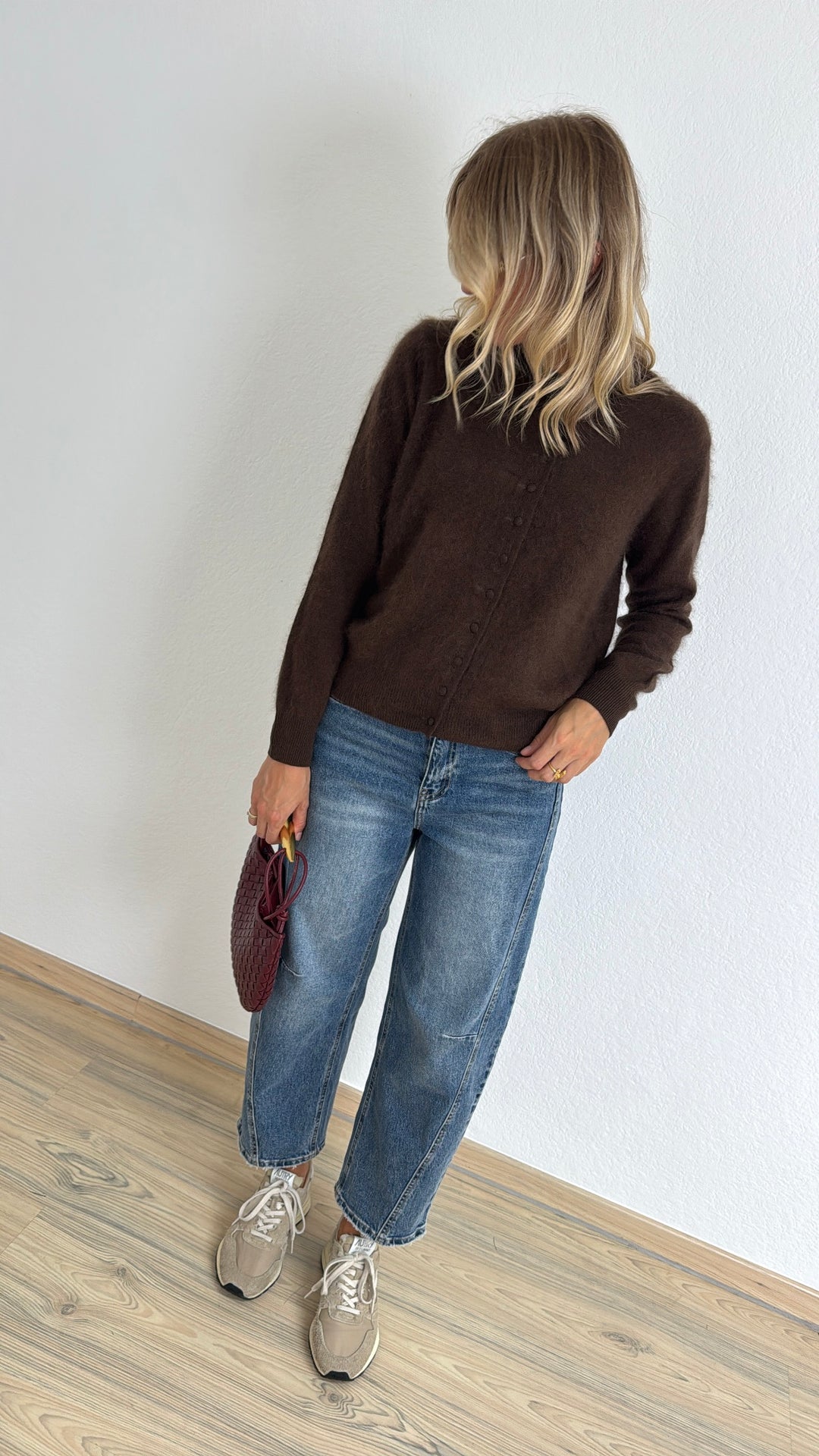 Luxury Cardigan - Braun