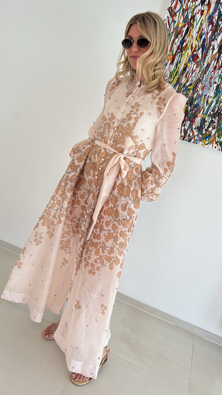 Maxi-Kleid - Beige