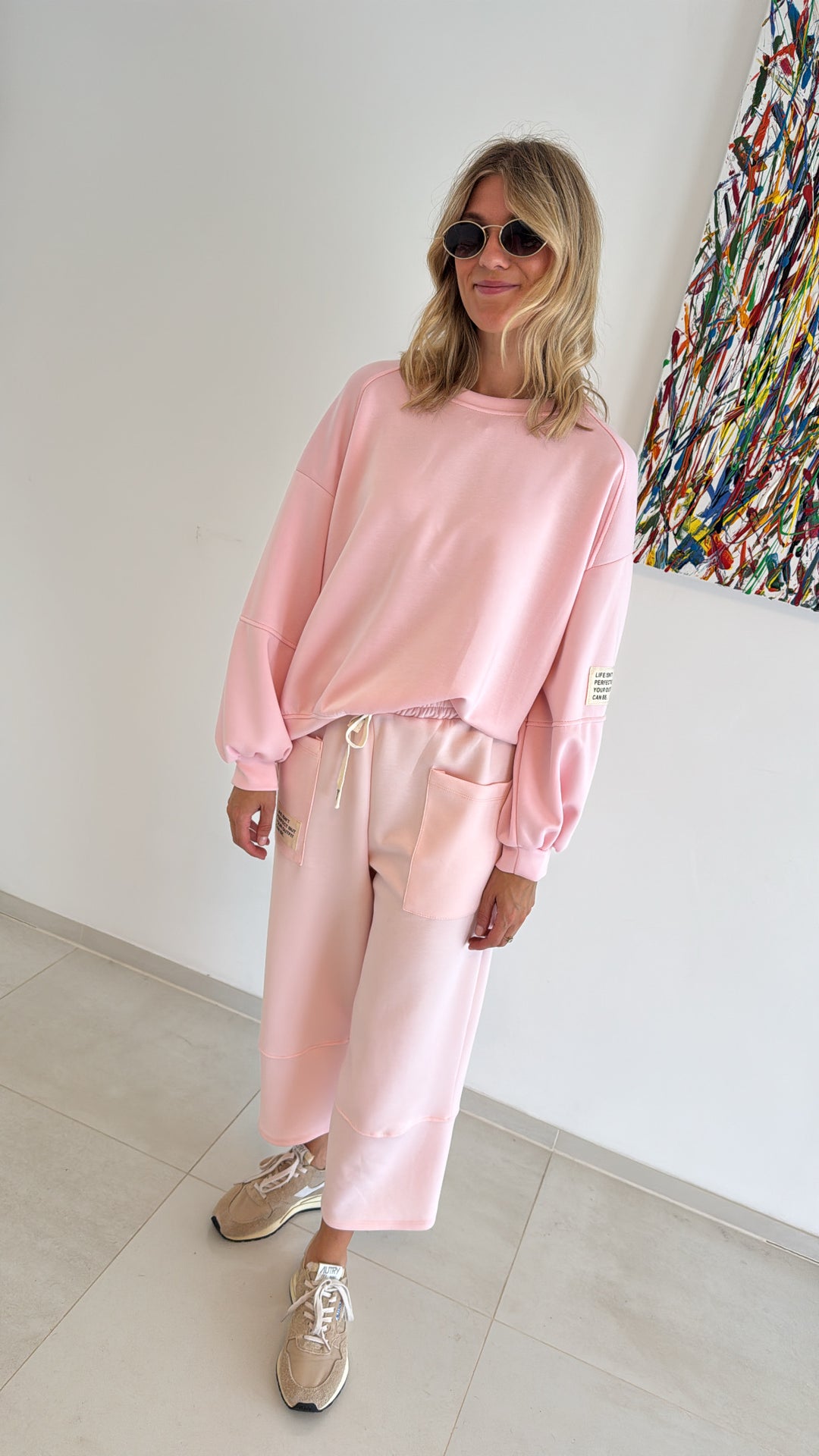 Weicher Jogger - Rosa