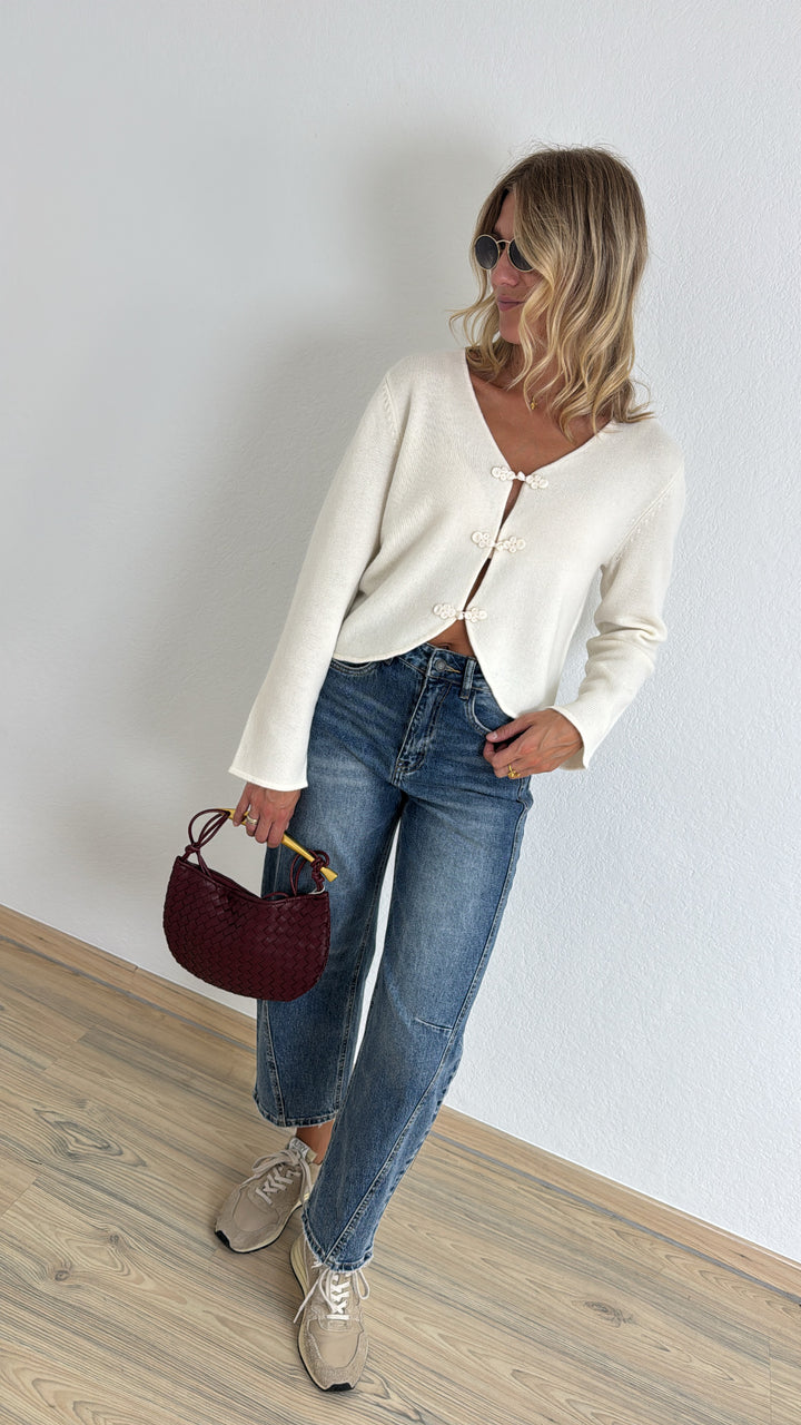 Luxury Cardigan - Creme