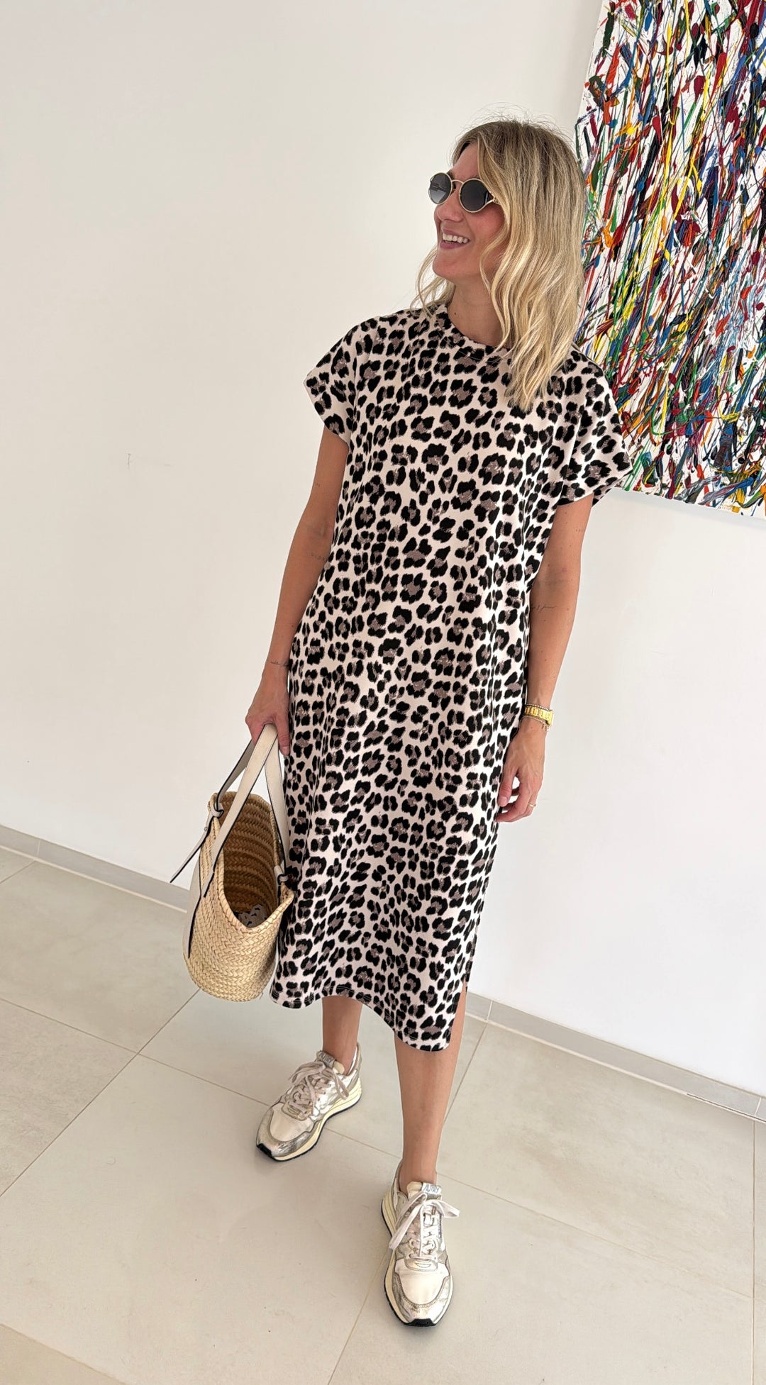 Kleid mit Print