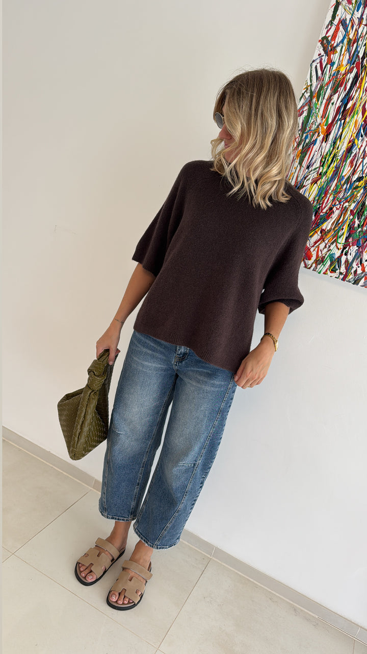 Softes Shirt - Braun