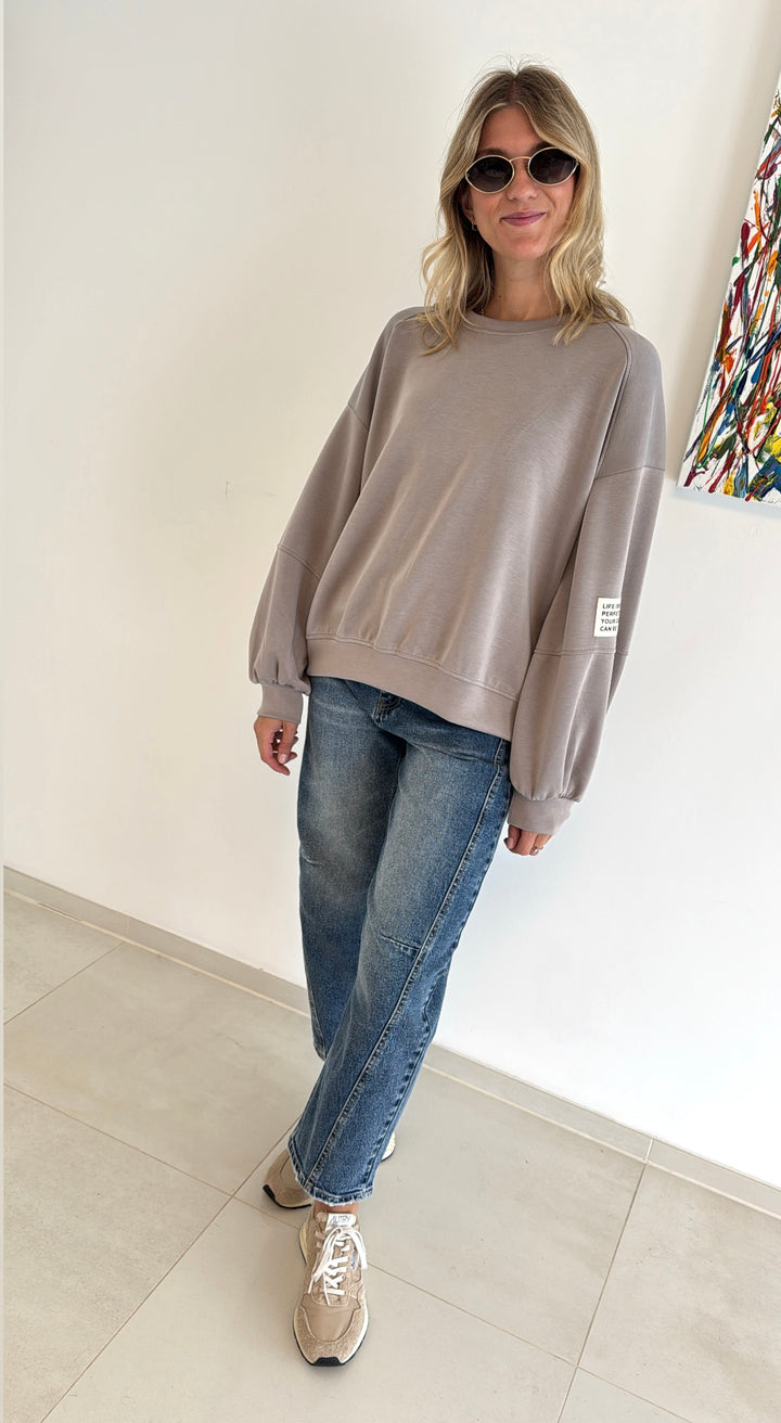 Sweater - Taupe