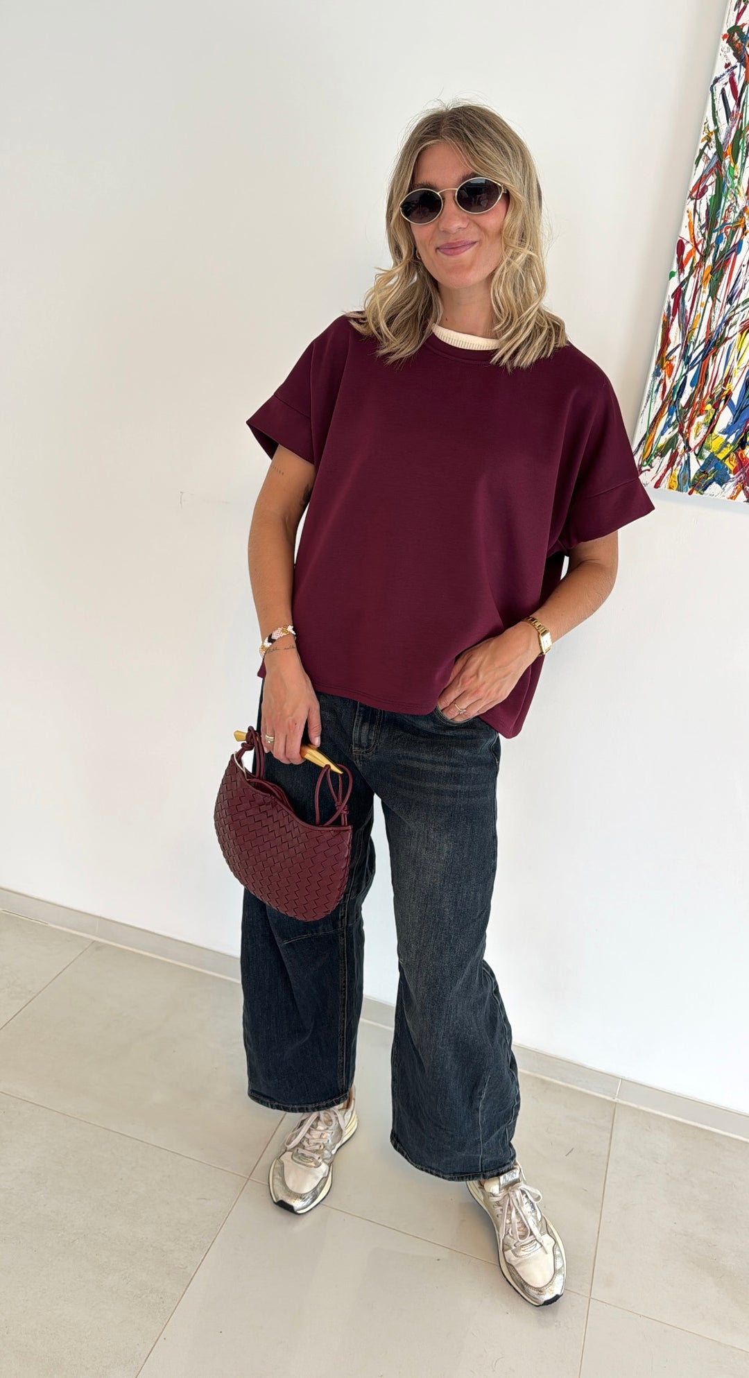 Shirt - Burgunder