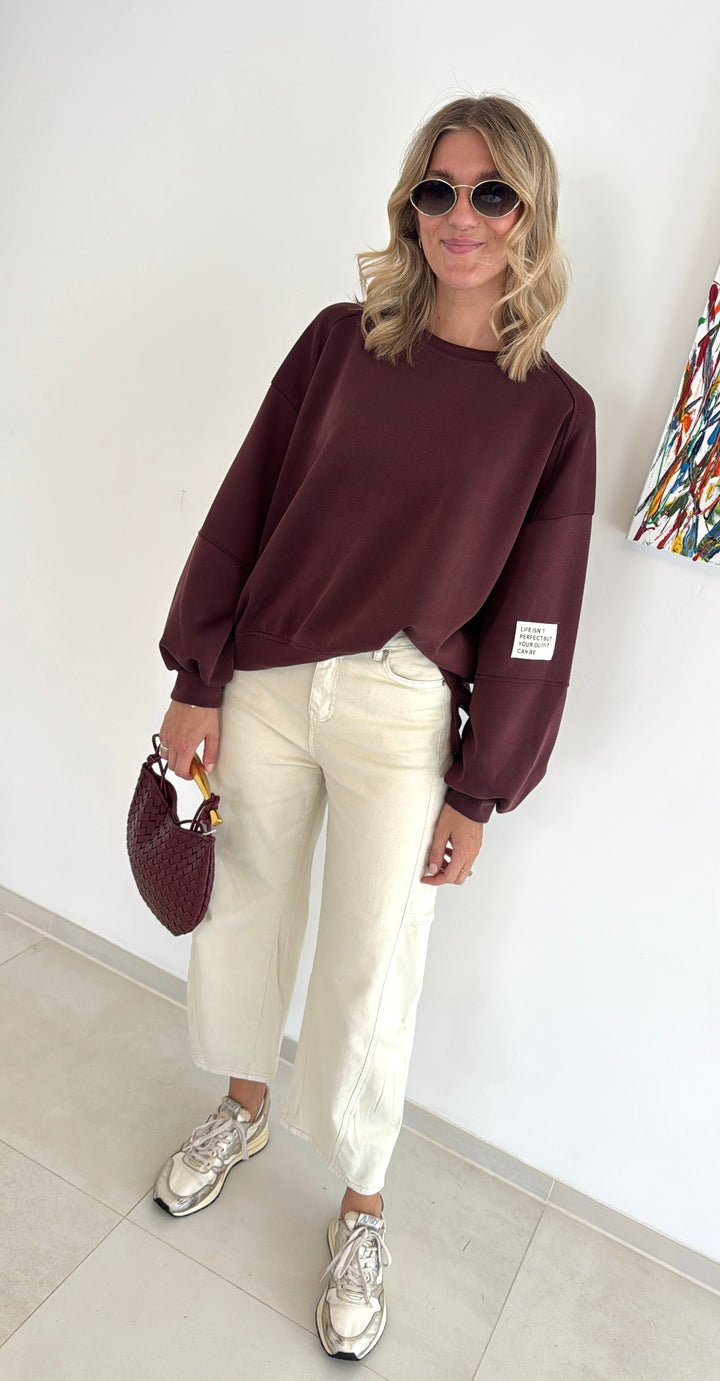 Sweater - Burgunder