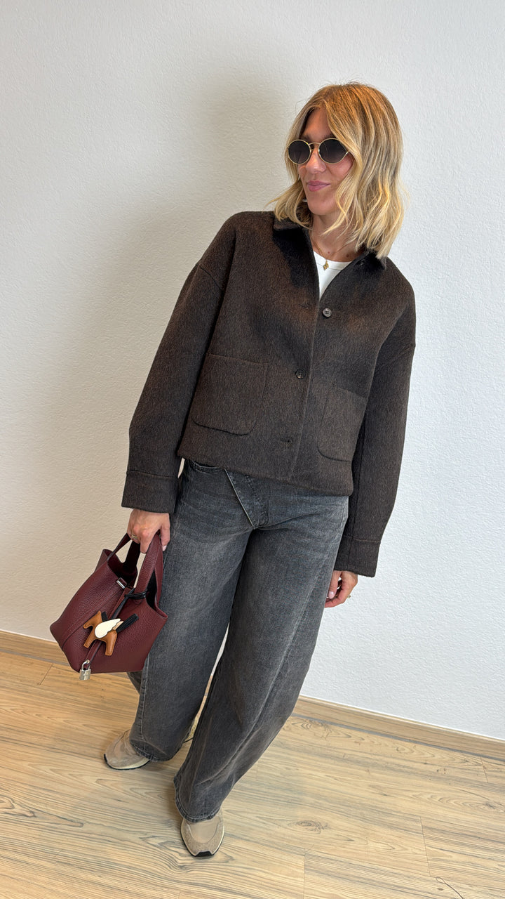 Hochwertige Jacke - Braun