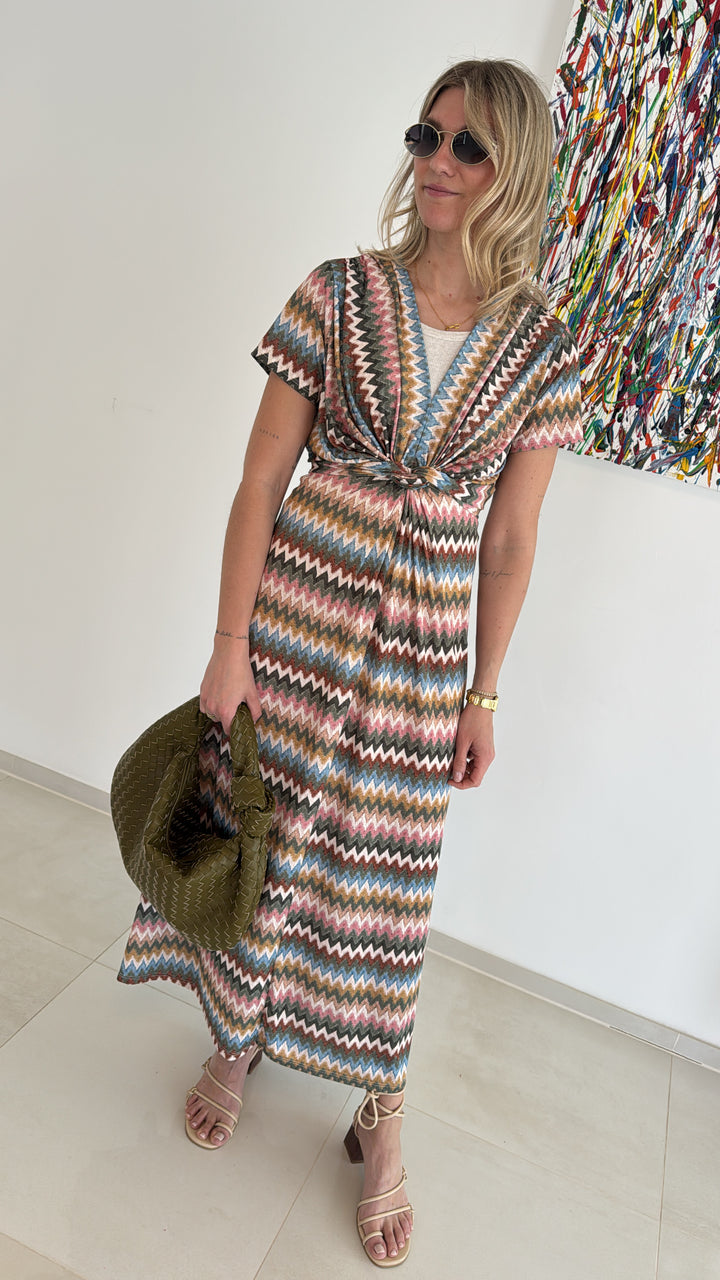 Maxi-Kleid mit Print