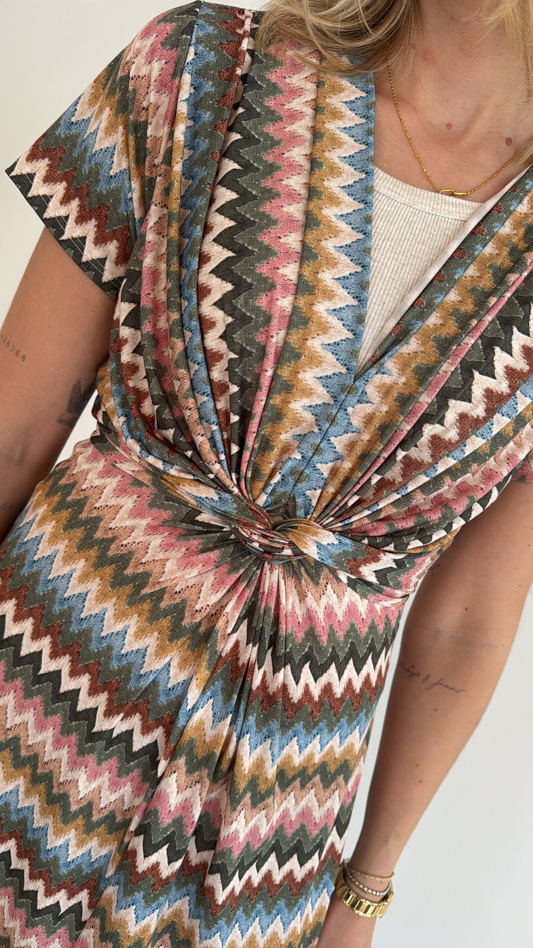 Maxi-Kleid mit Print