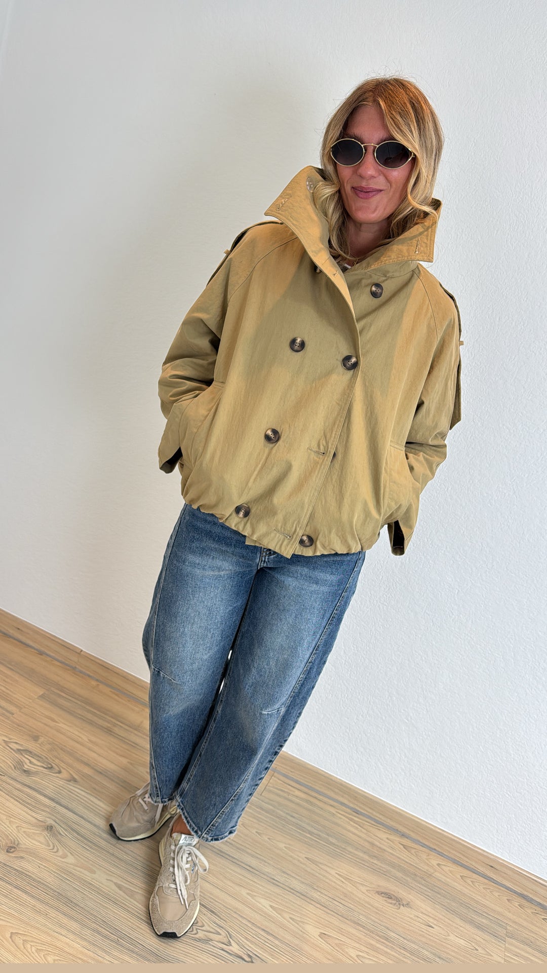 Trenchjacke - Beige