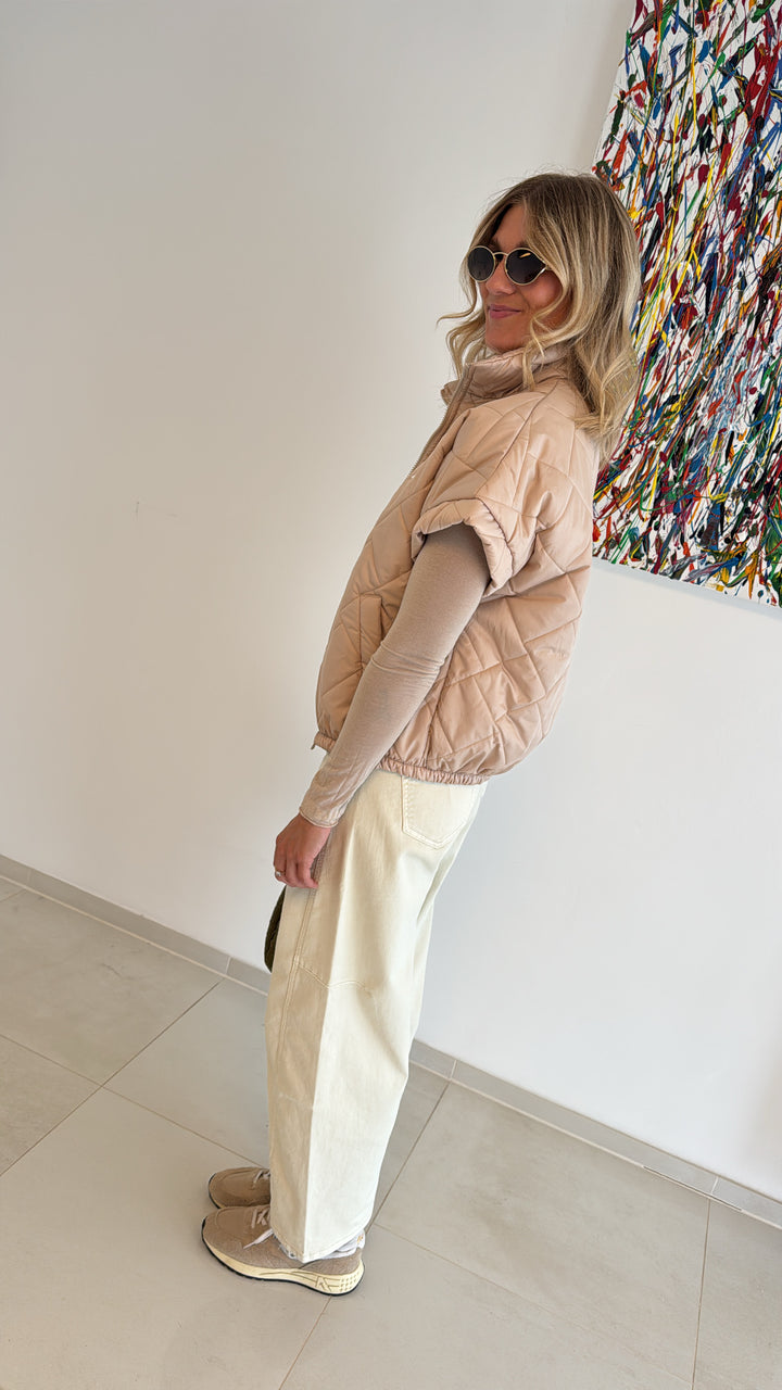 Weste - Beige