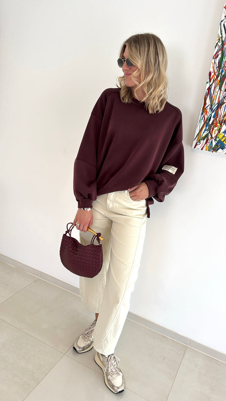 Sweater - Burgunder