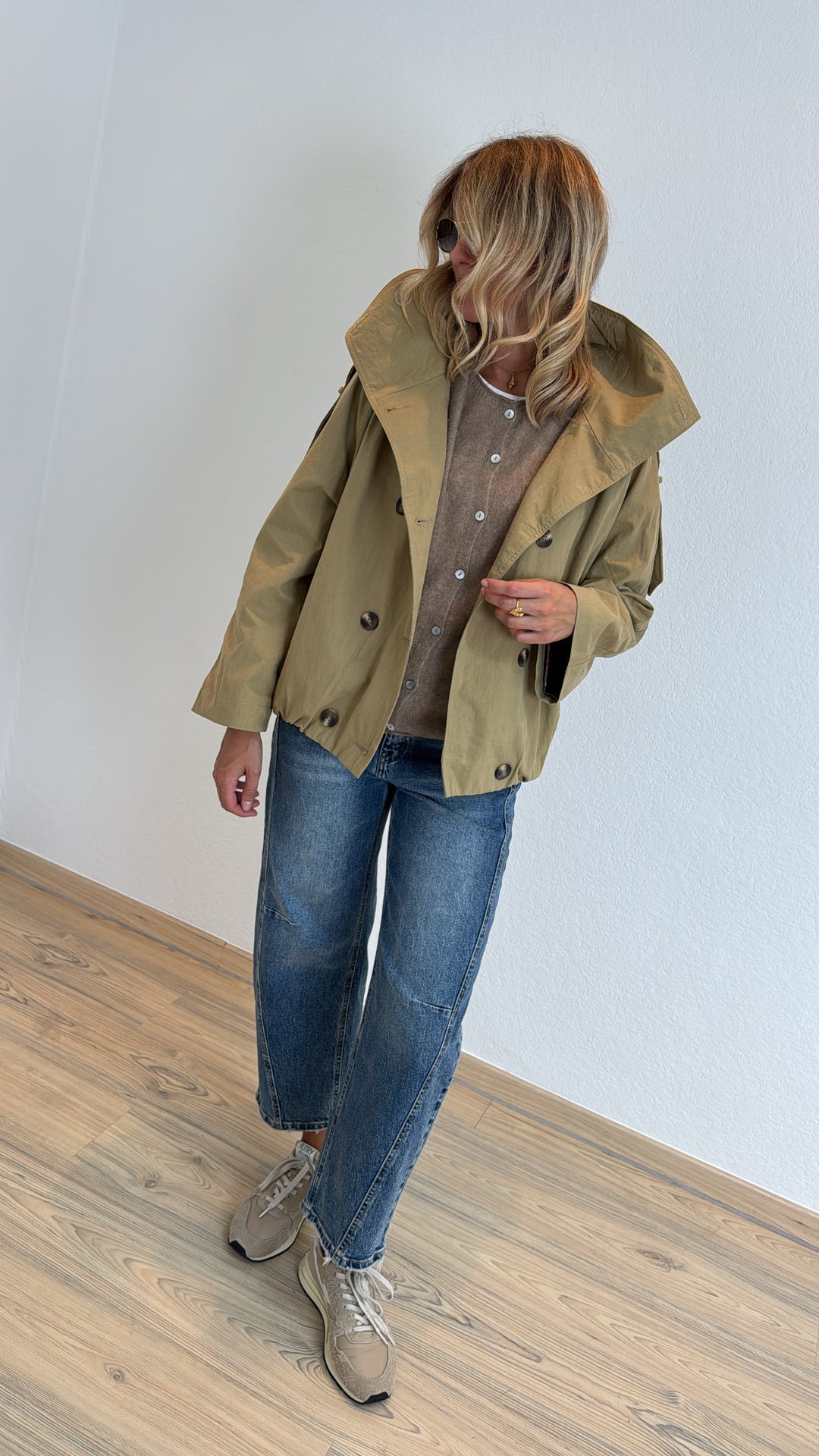 Trenchjacke - Beige