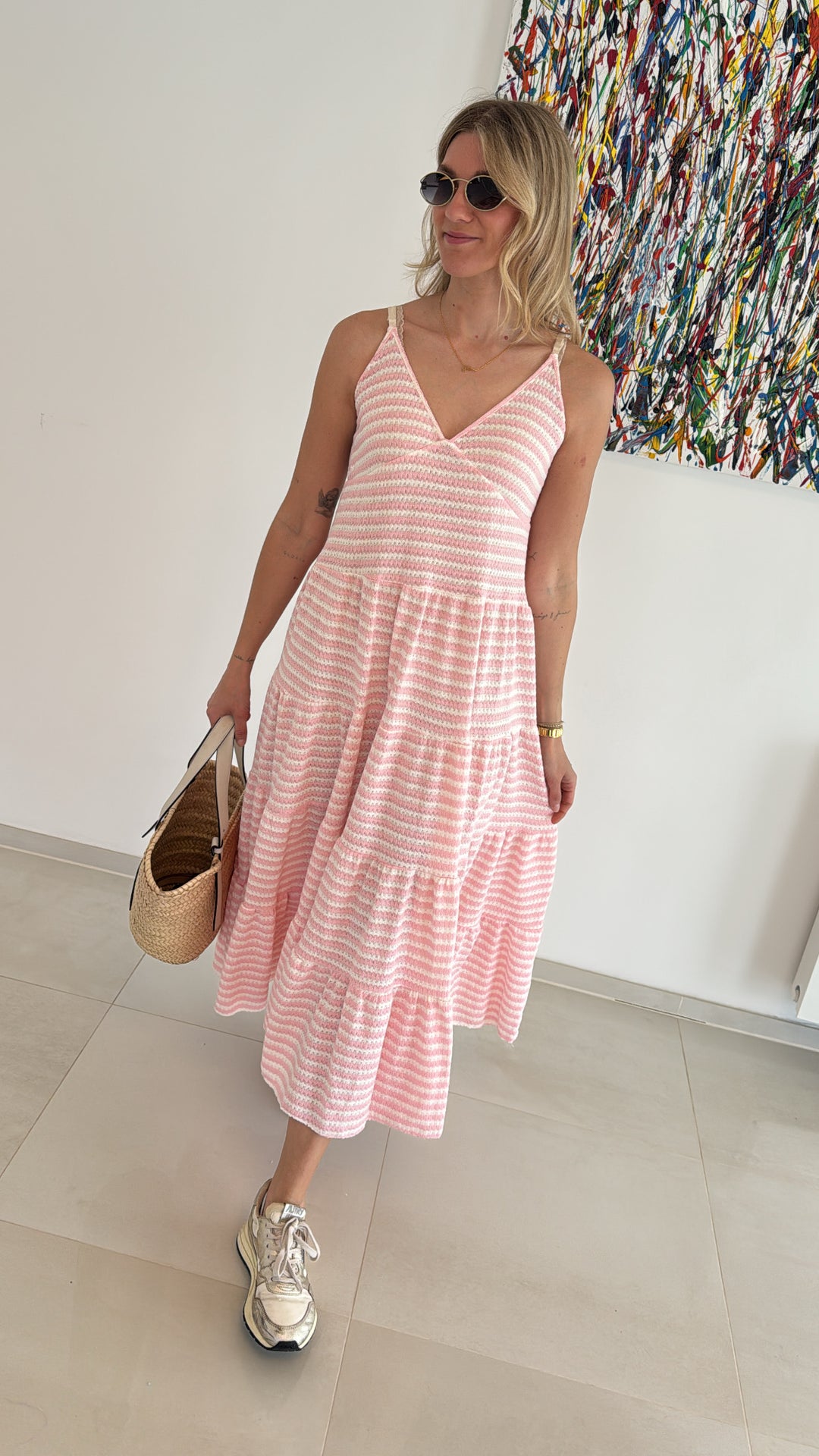 Maxi-Kleid - Rose