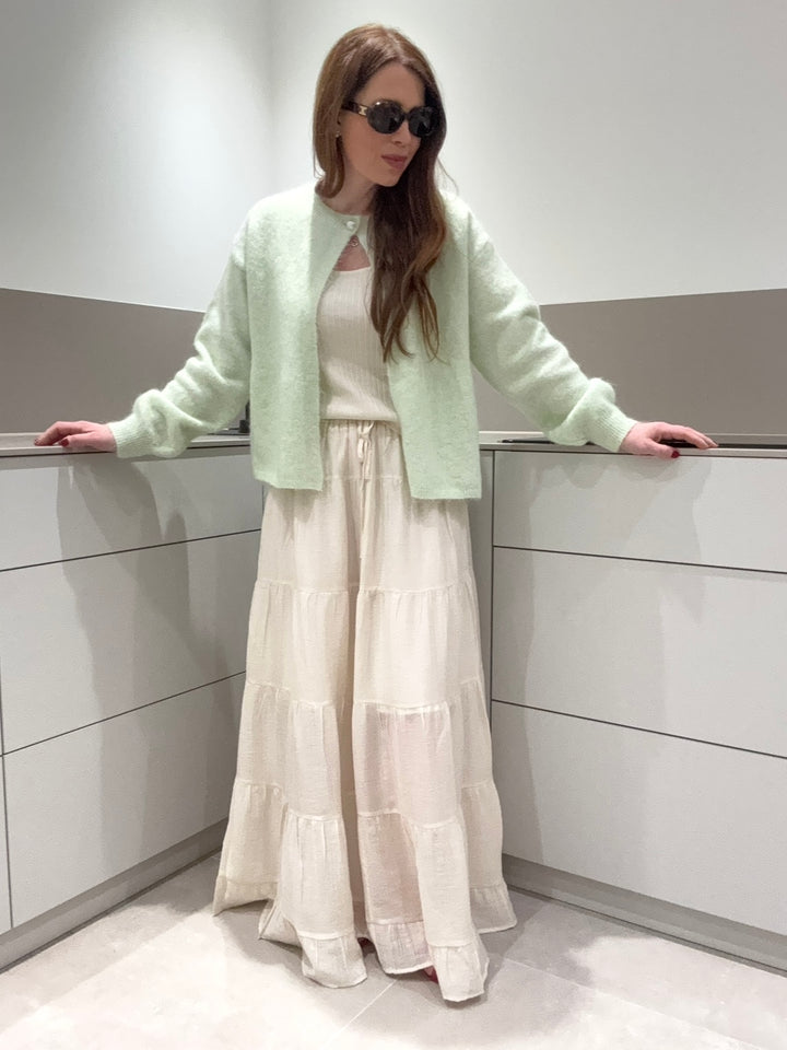 Maxi-Skirt - Creme