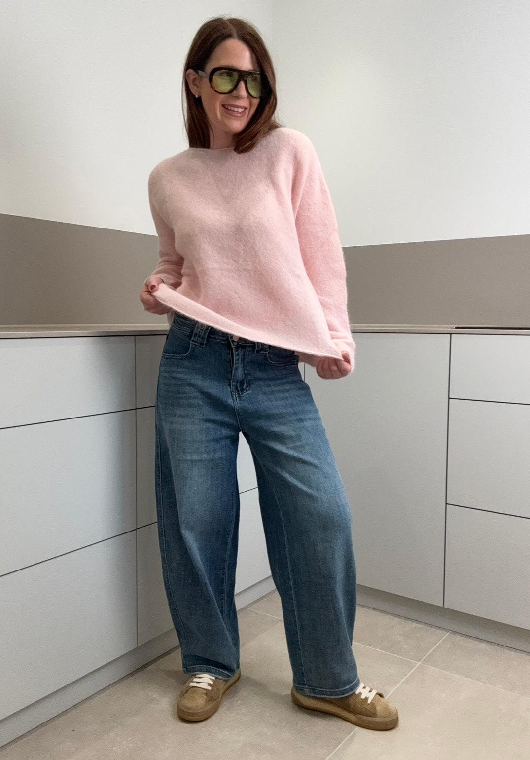 Super softer Pullover - Rosa