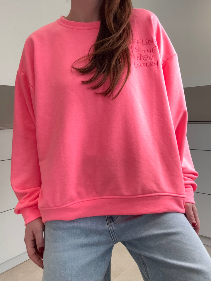 Sweater - Neon-Pink