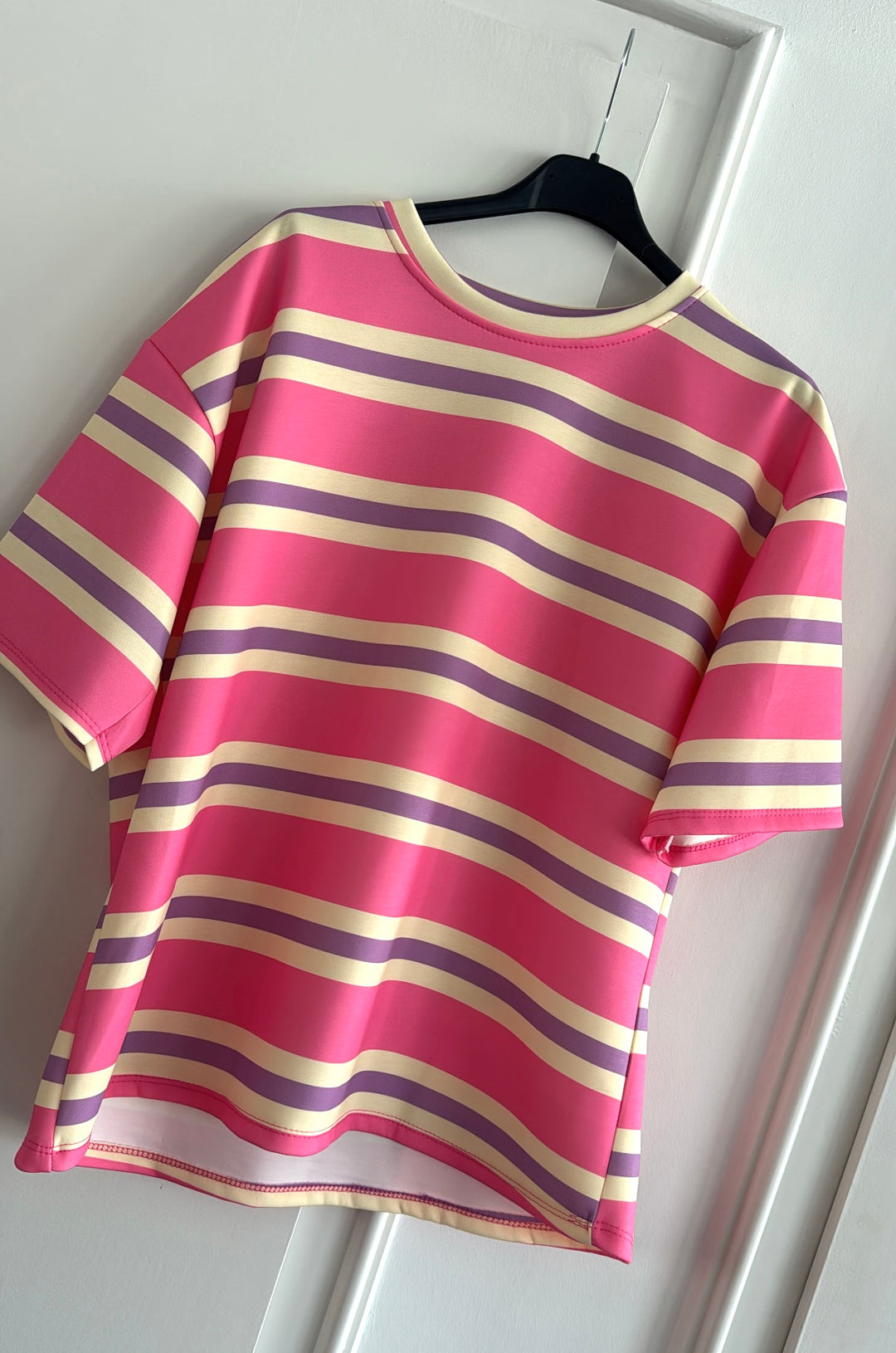 Shirt gestreift - Pink
