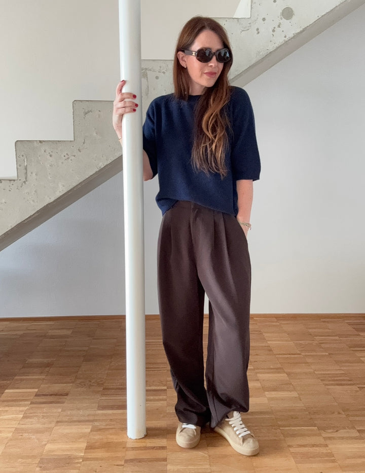 Stoffhose - Schoko
