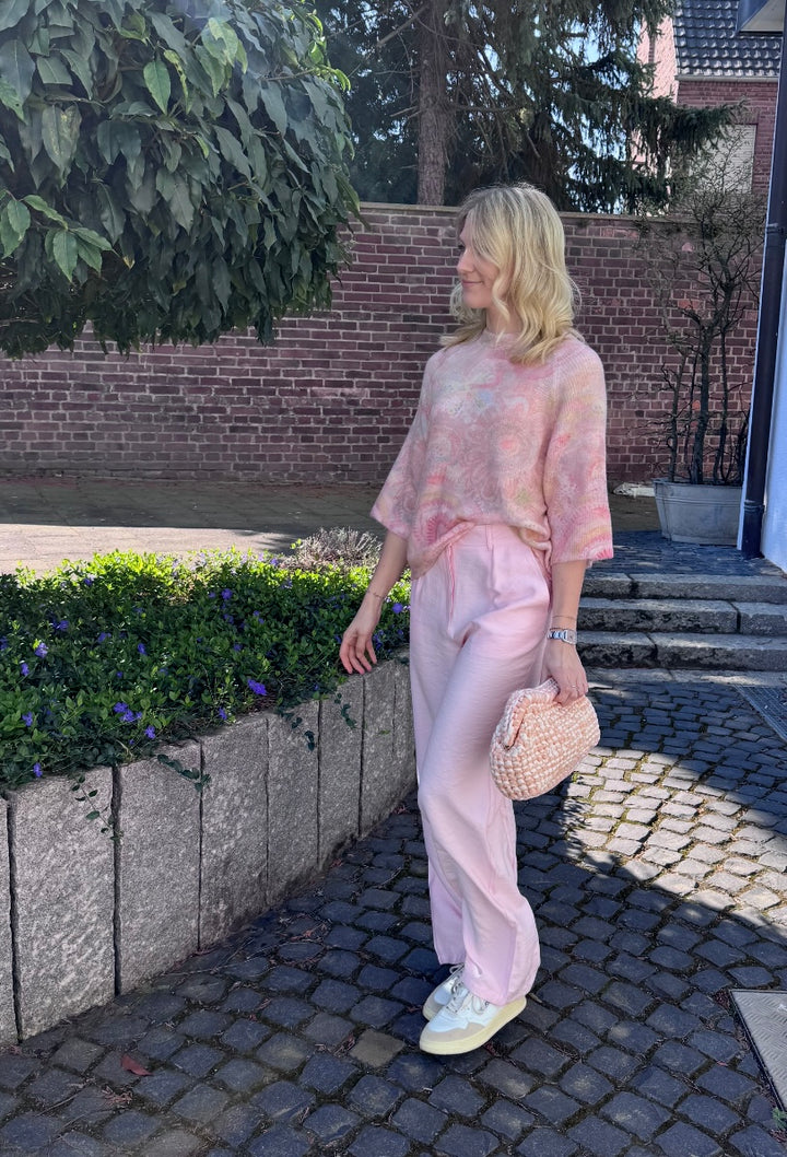 Stoffhose - Rosa