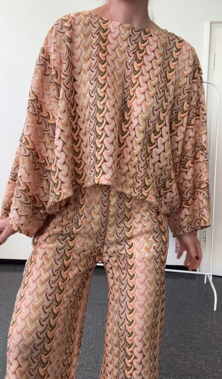 Strickhose - Rose