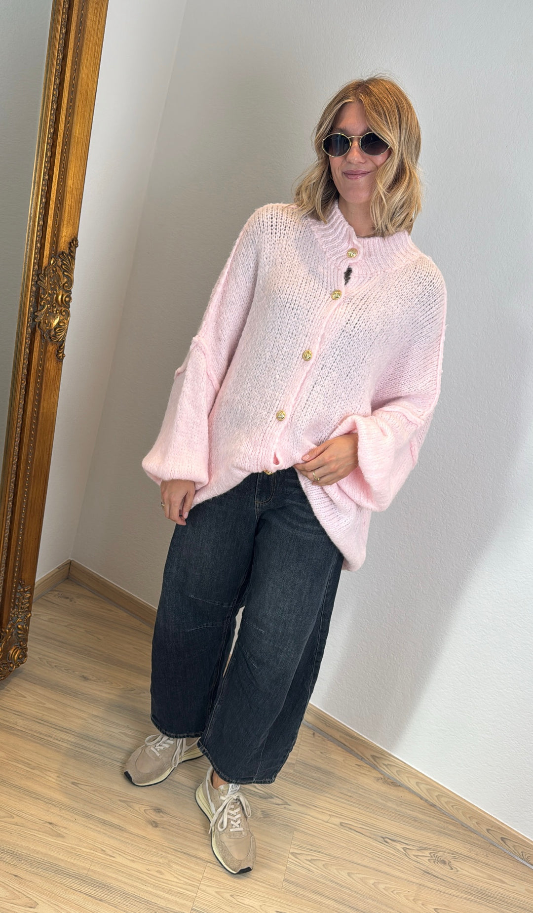Oversize Cardigan - Rosa