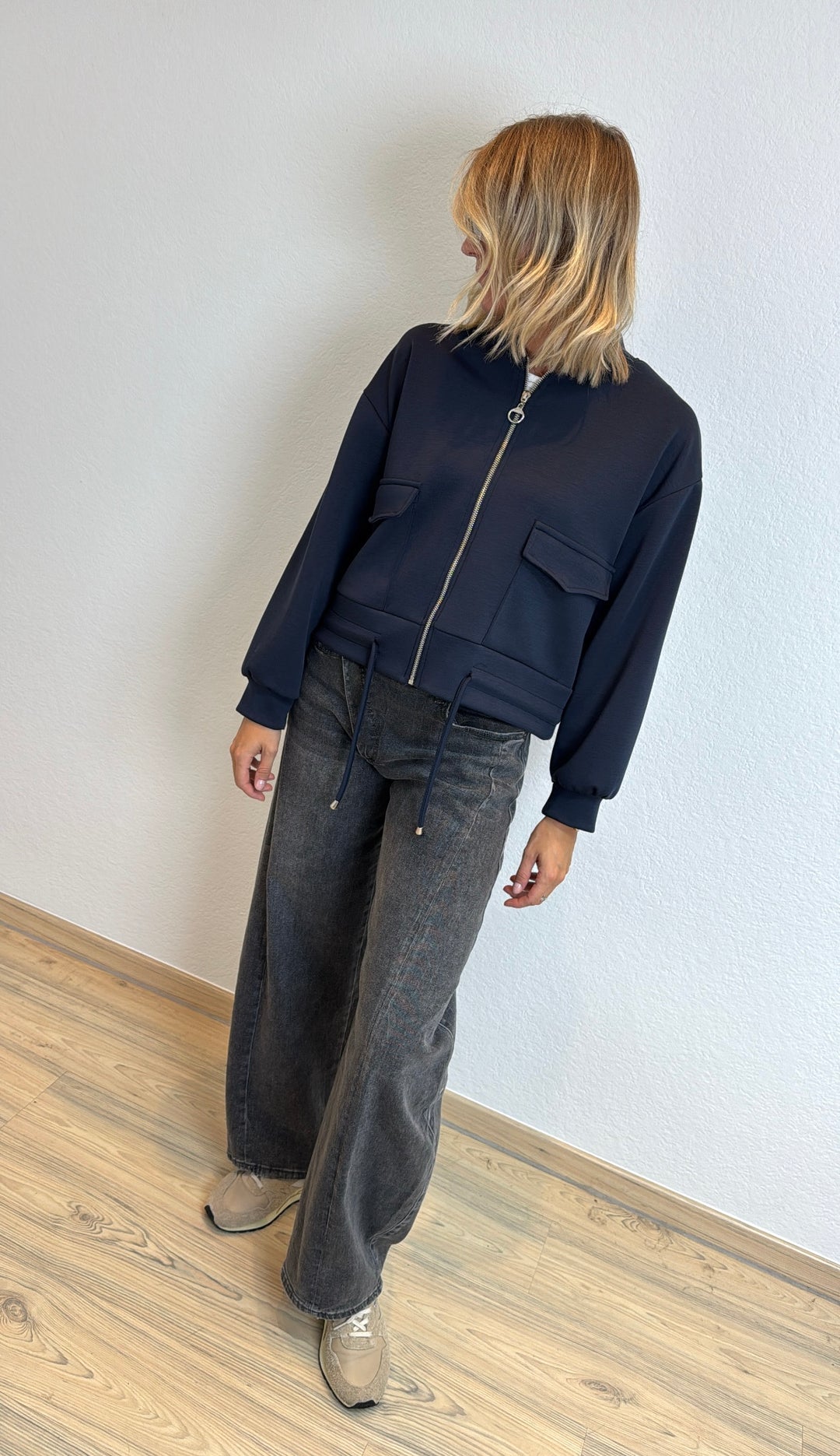 Blousonjacke - Dunkelblau