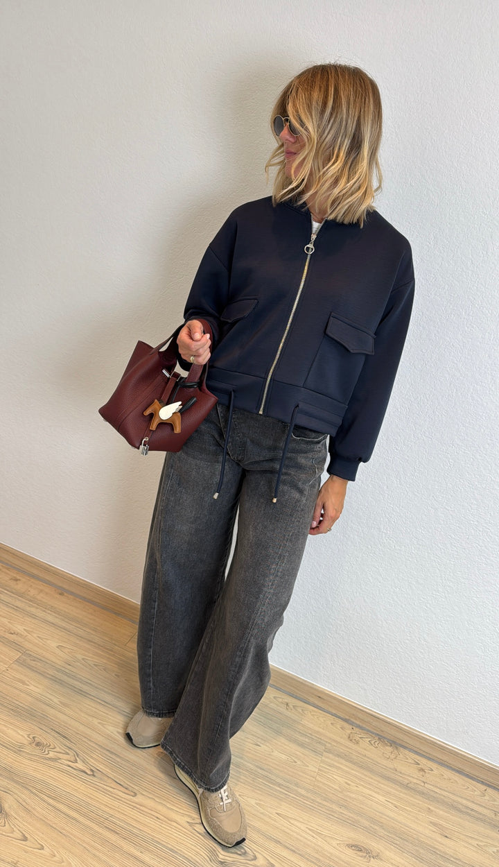 Blousonjacke - Dunkelblau