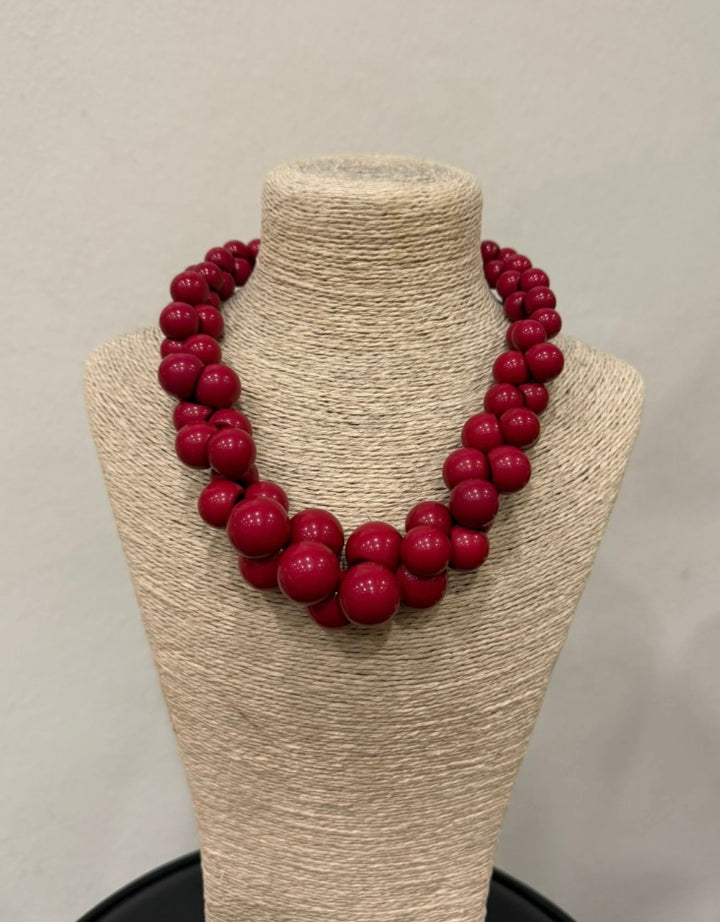 Kette mit Kugeln - Grün