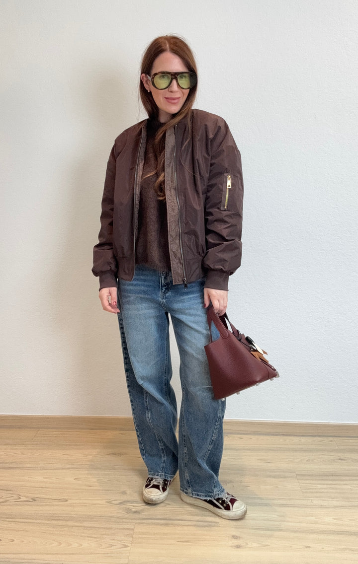 Blousonjacke - Braun