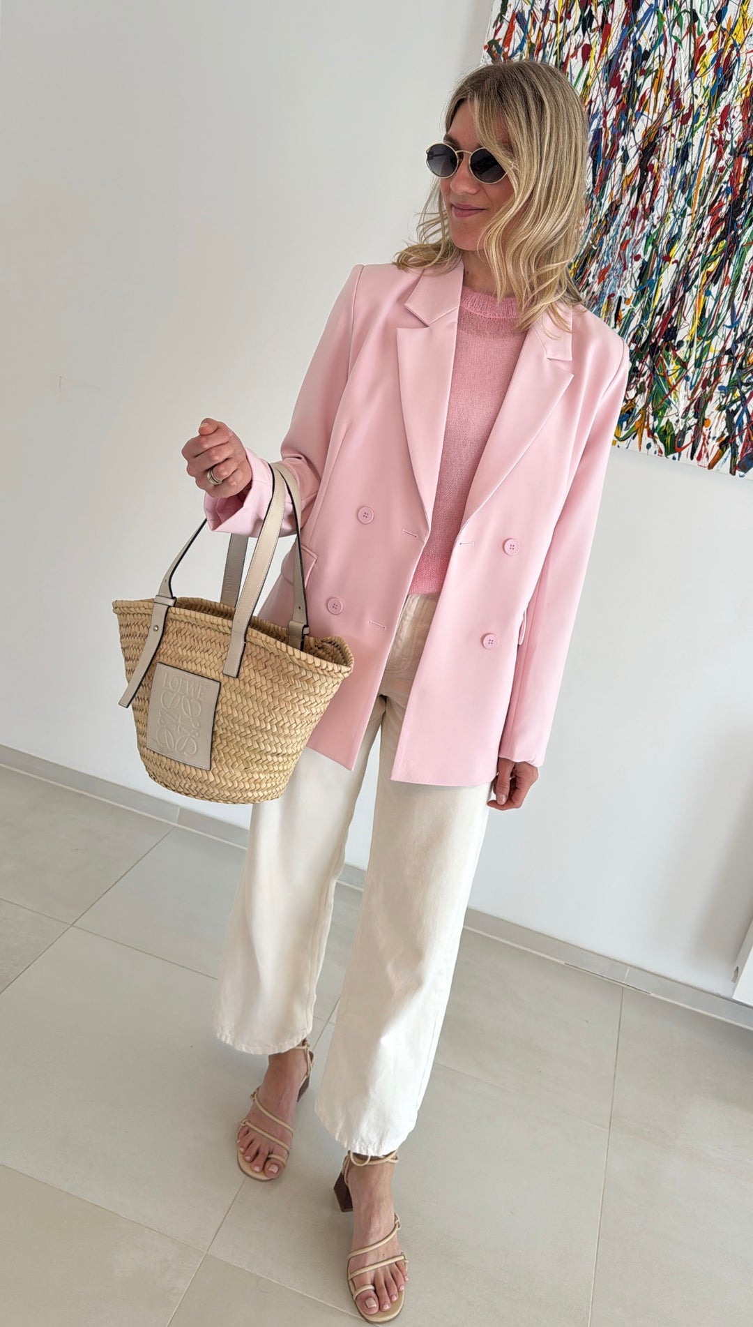 Oversize Blazer - Rosa