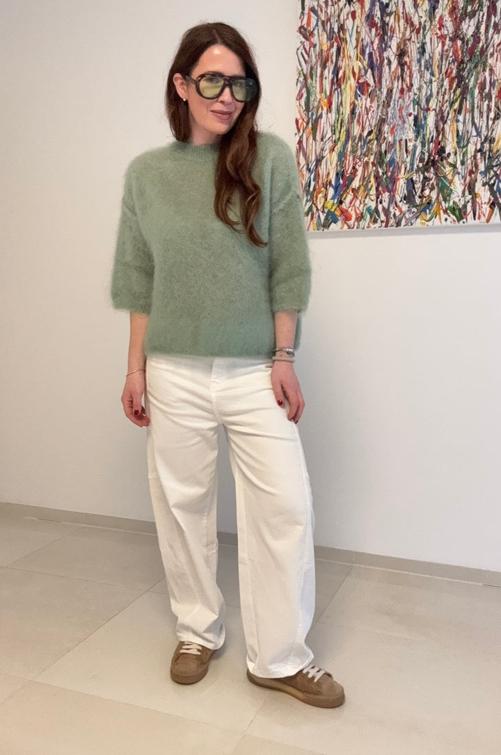 Mohair Shirt - limited Grün