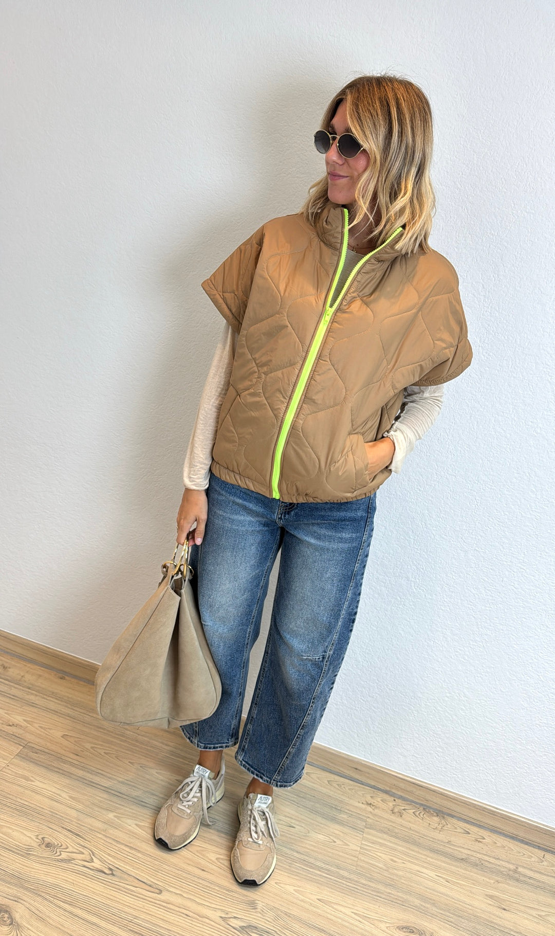 Weste - Beige