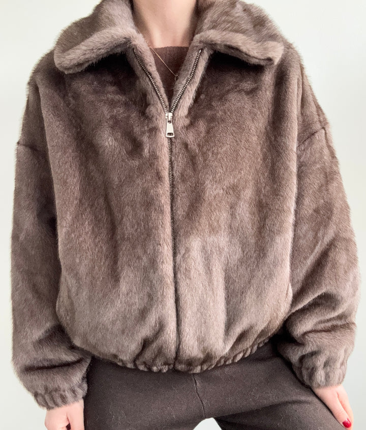 Fake-Fur Jacke