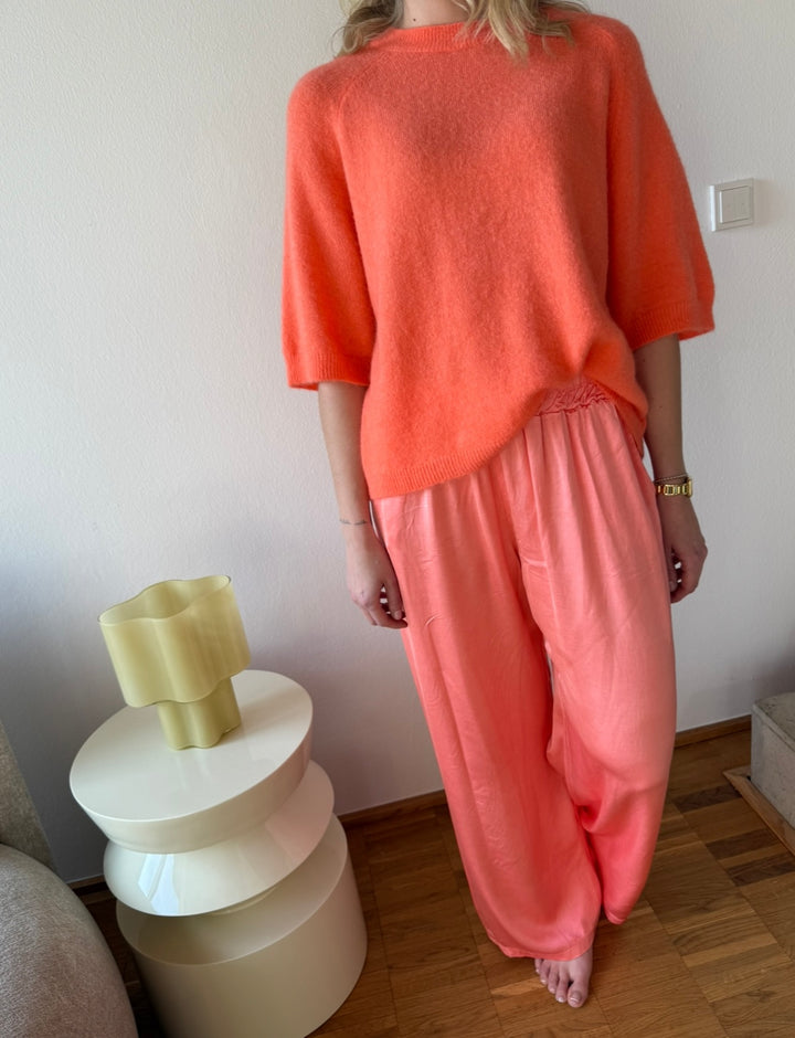 Satinhose - Orange
