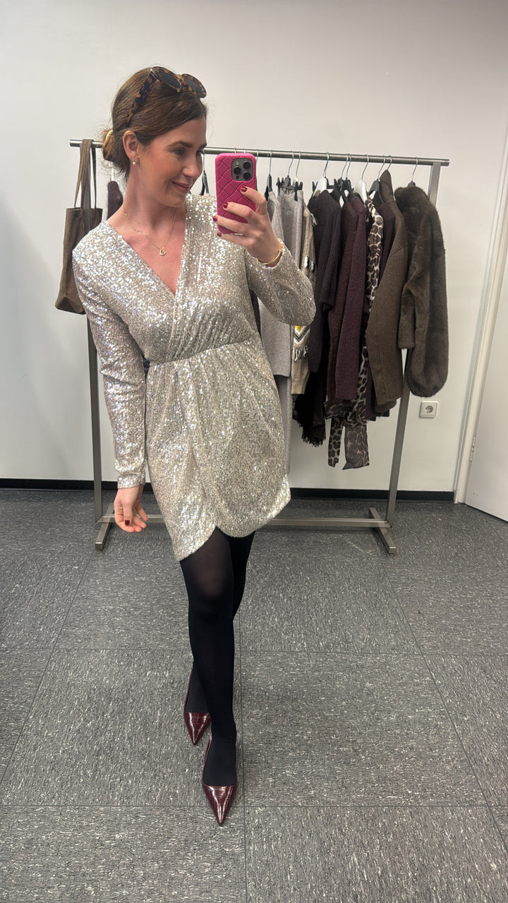 Kleid aus Glitzer
