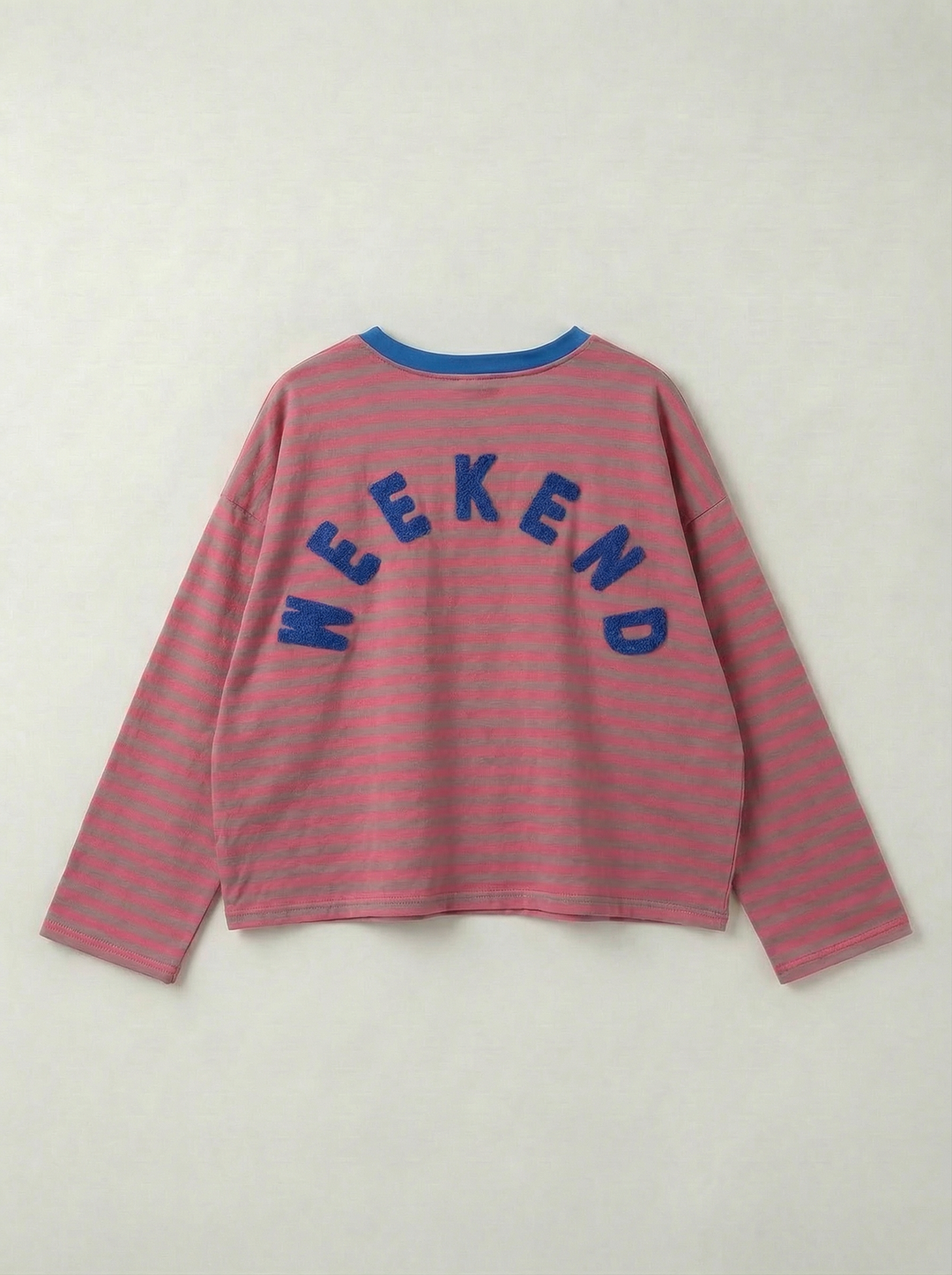 Sweater gestreift mit Aufschrift