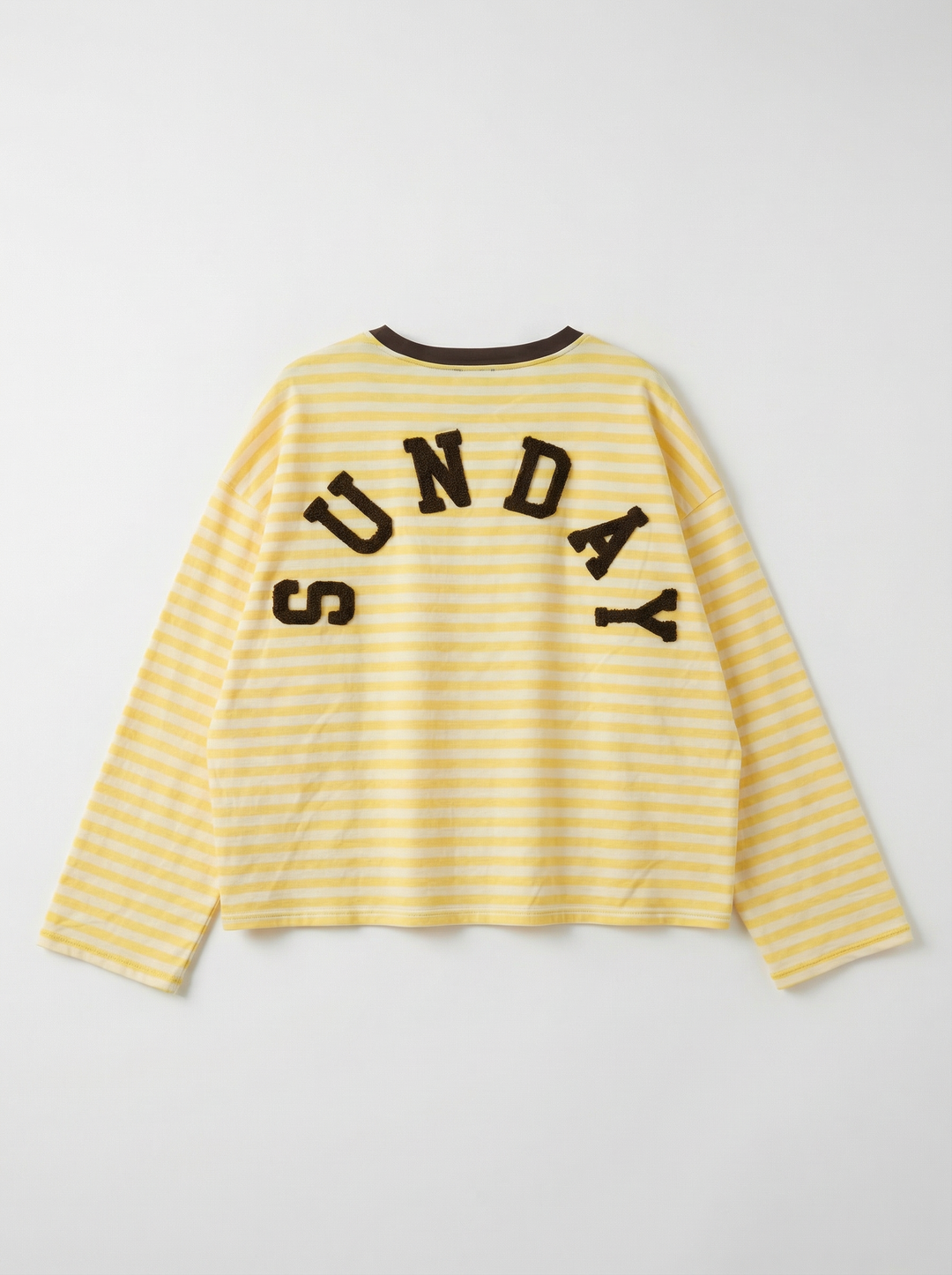 Sweater gestreift - Gelb