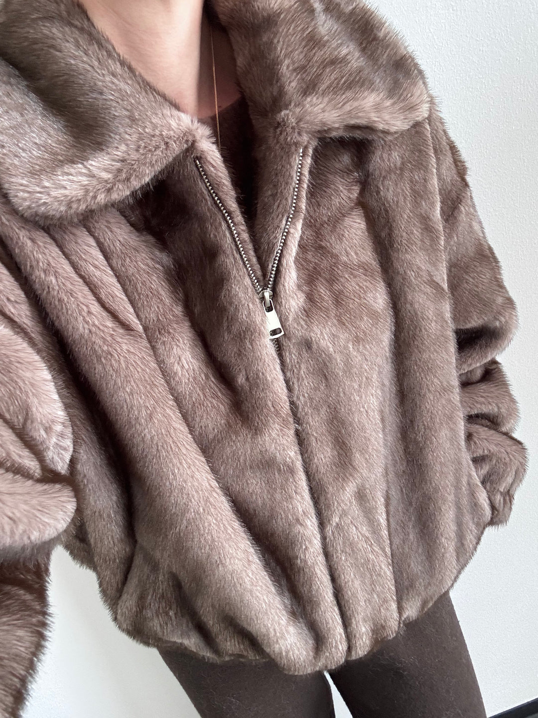 Fake-Fur Jacke