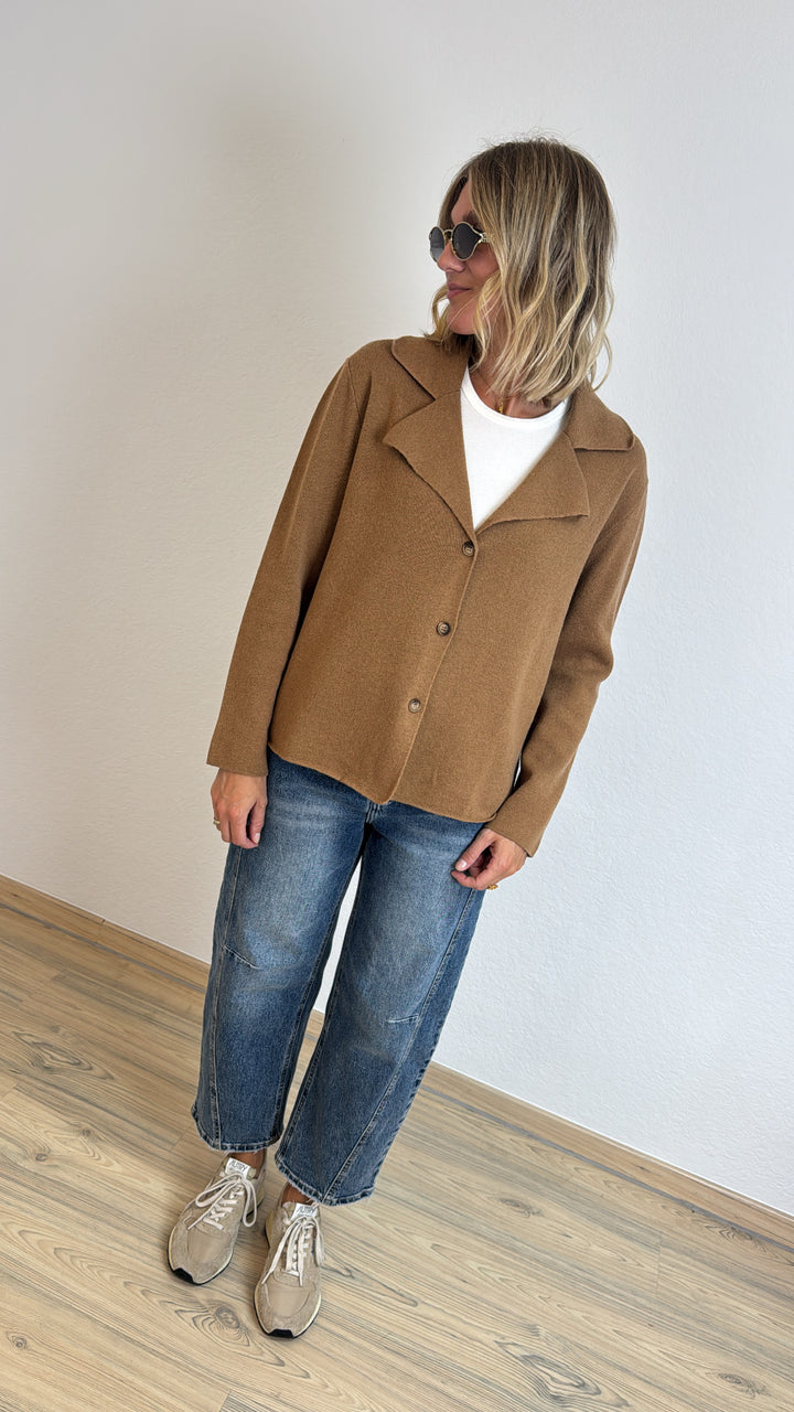Blazer - Beige (Wolle/Kaschmir)