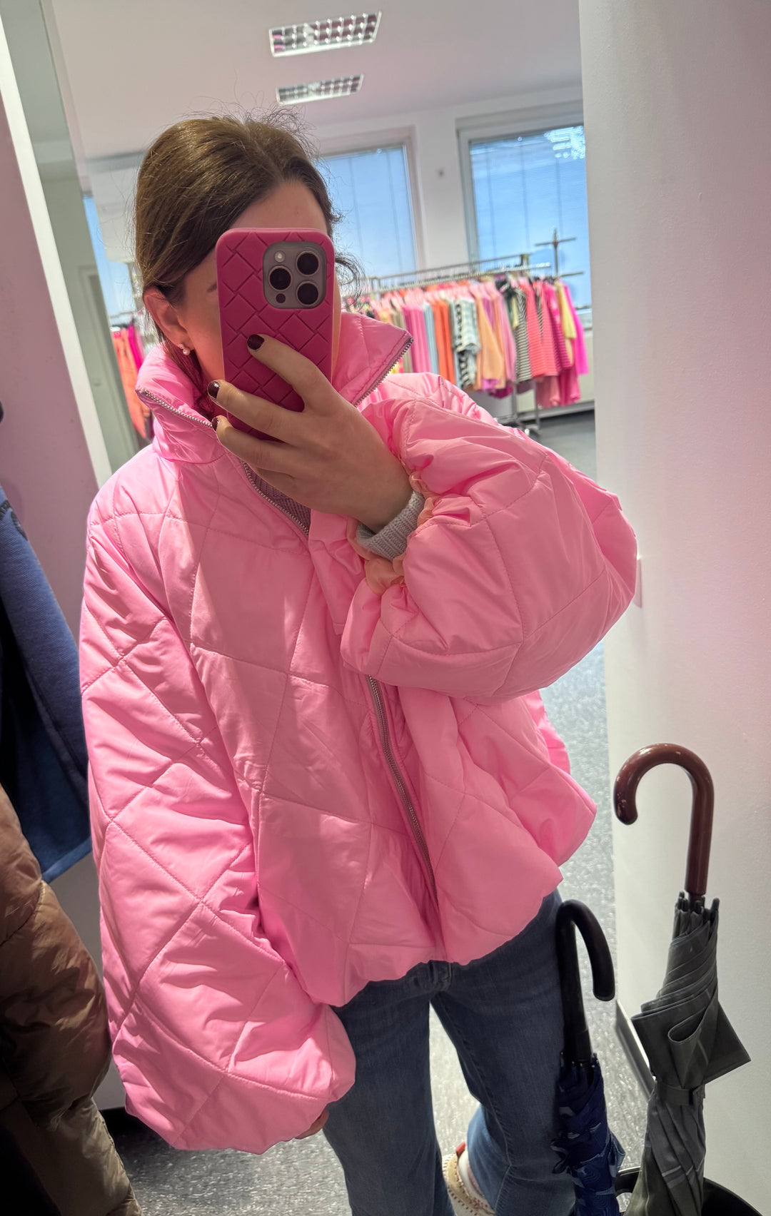 Leichte Jacke - Rosa