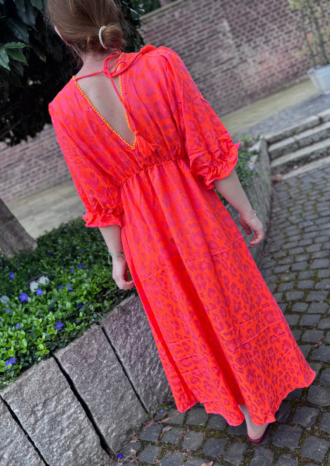 Verspieltes Kleid - Neon