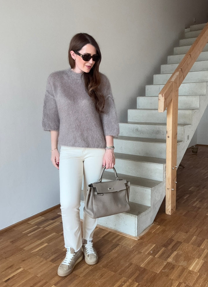Mohair Shirt - Taupe