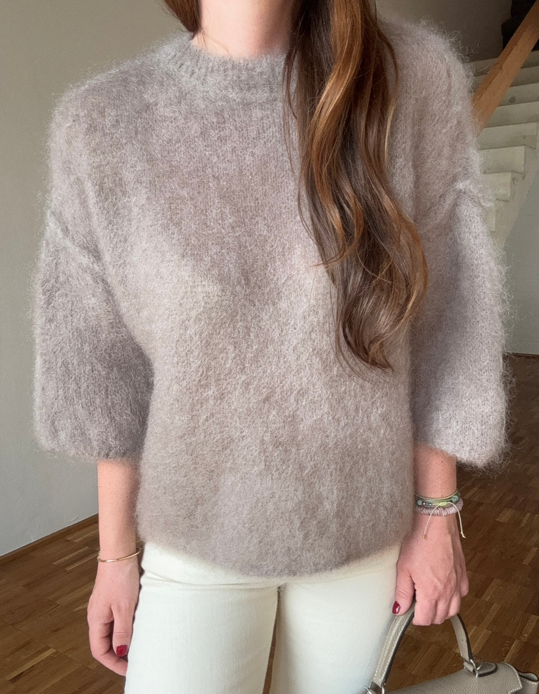Mohair Shirt - Taupe