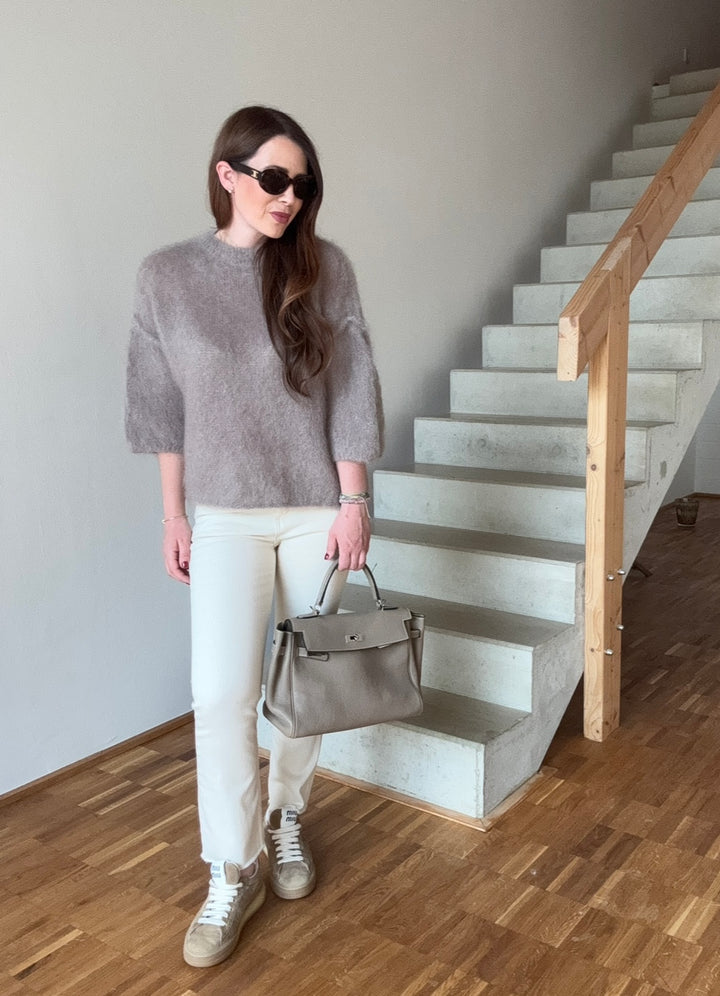 Mohair Shirt - Taupe