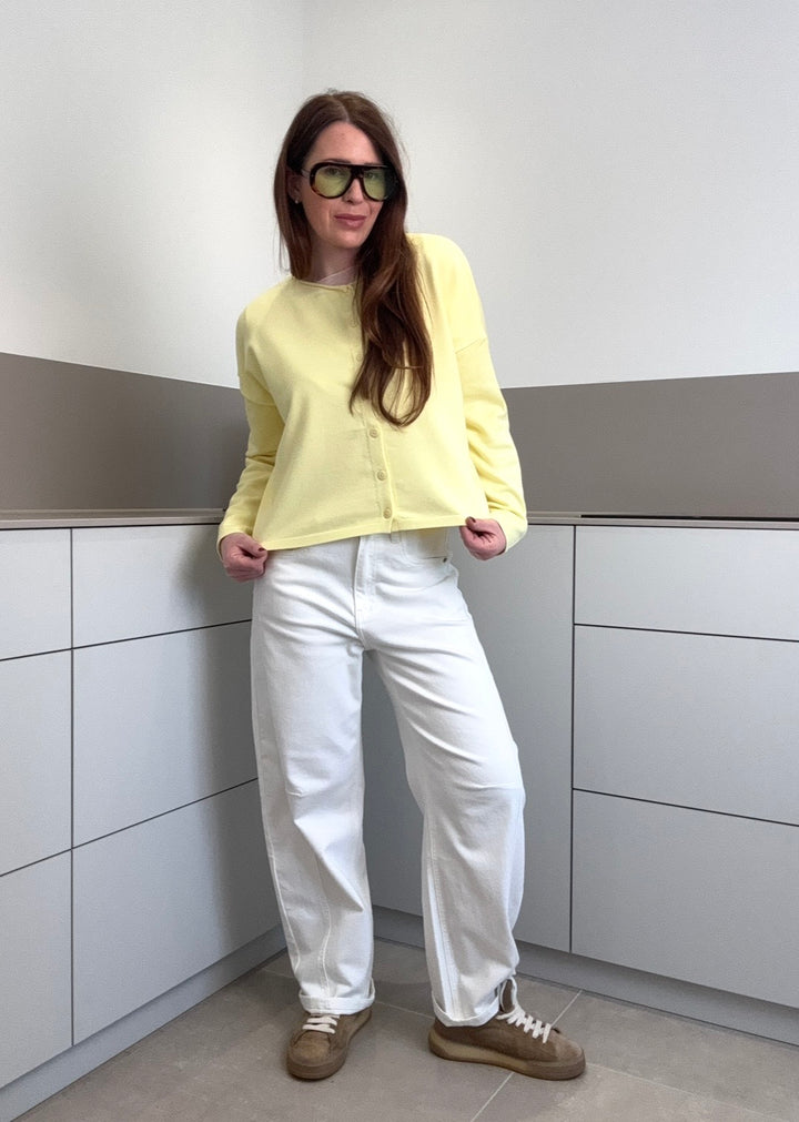 Cardigan - Gelb
