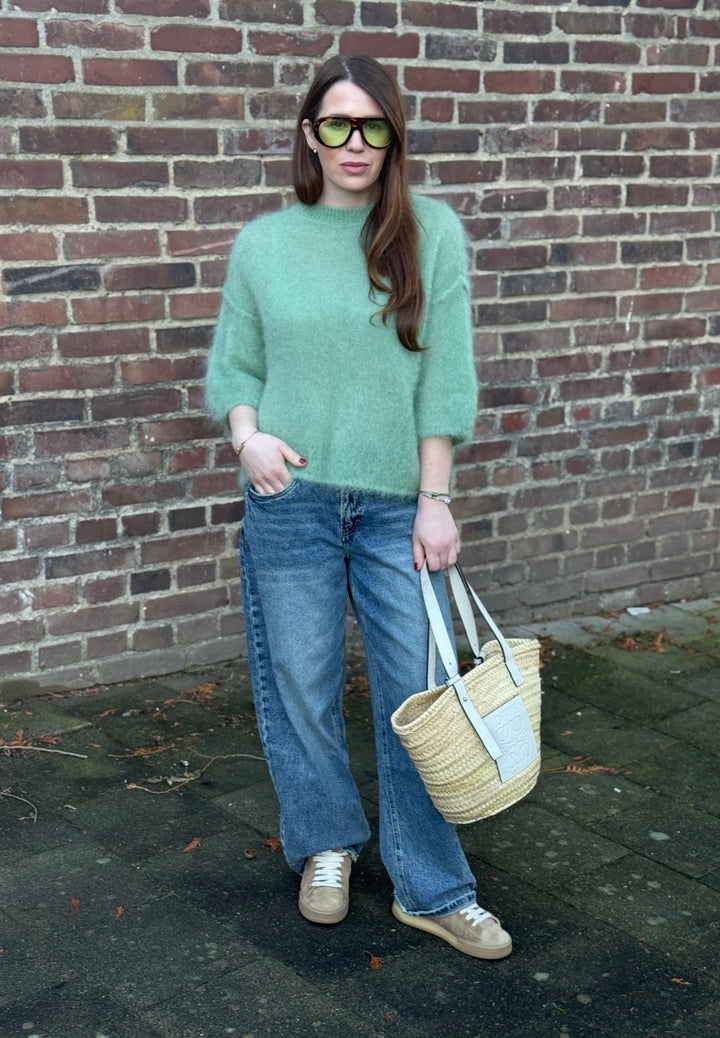 Mohair Shirt - limited Grün